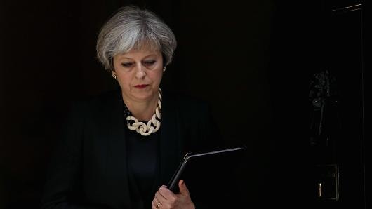 Thủ tướng Anh Theresa May.