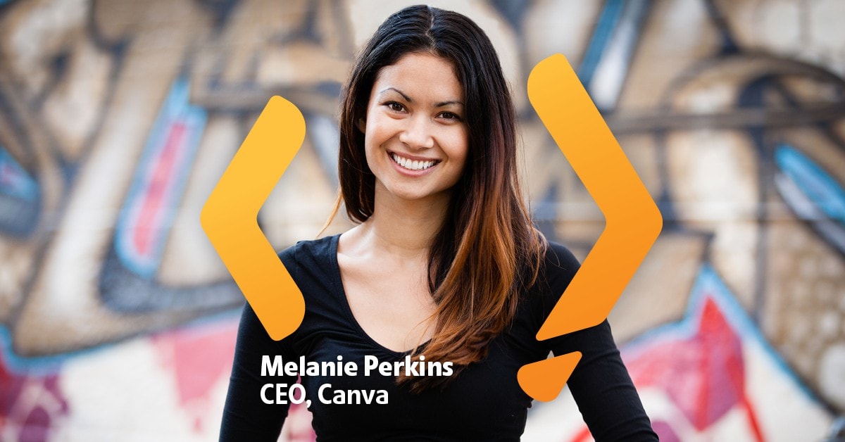 Melanie Perkins, 29 tuổi, đồng sáng lập, CEO của Canva - Ảnh: Australia Unlimited.