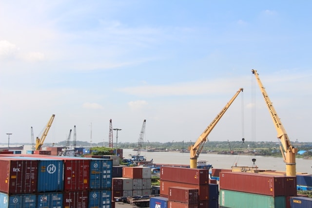 Sản lượng hàng container của Cảng Đồng Nai ngày càng tăng nhanh