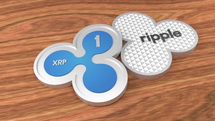 Đồng Ripple (XRP), đồng tiền có sức tăng mạnh nhất trong thời gian qua cũng cho thấy sự đi xuống. 