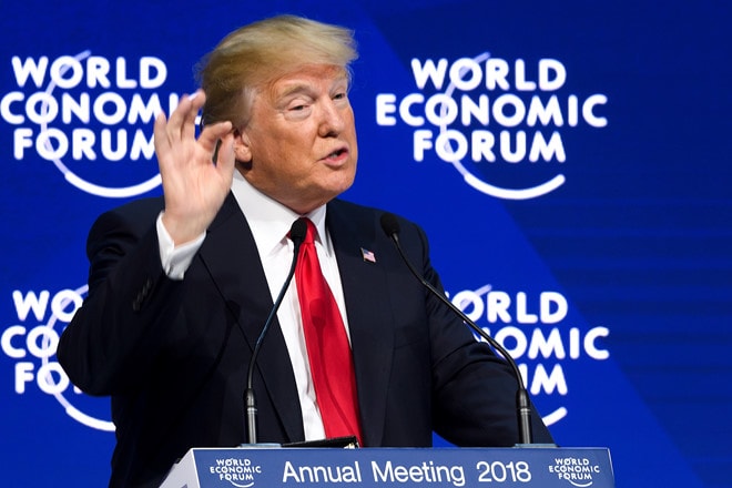 Bài phát biểu tại Davos của Trump báo hiệu sự thay đổi của thương mại đa phương