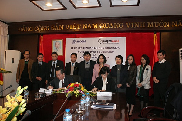 Việc ký kết với Trường Cao đẳng Cơ điện Hà Nội nằm trong chiến lược thể hiện trách nhiệm xã hội (CSR) của Navigos Search trong năm 2018