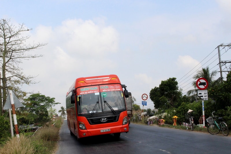 QL 30 đang có nguy cơ ùn tắc khi cầu Vàm Cống, Cao Lãnh đưa vào sử dụng.