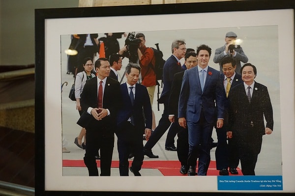 Thủ tướng Canada Justin Trudeau tới Đà Nẵng