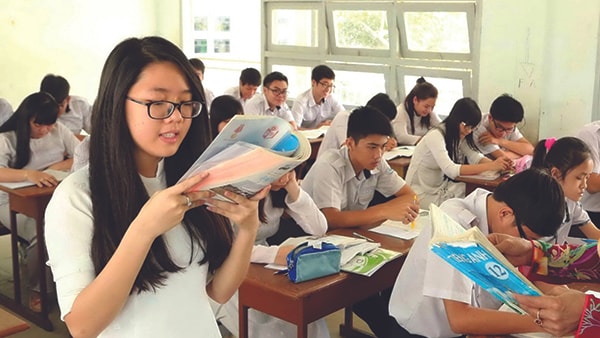 Triết lý giáo dụcp/“con ngoan, trò giỏi” cần chuyển sang “con có bản lĩnh, trò dám sáng tạo”. Ảnh: S.T