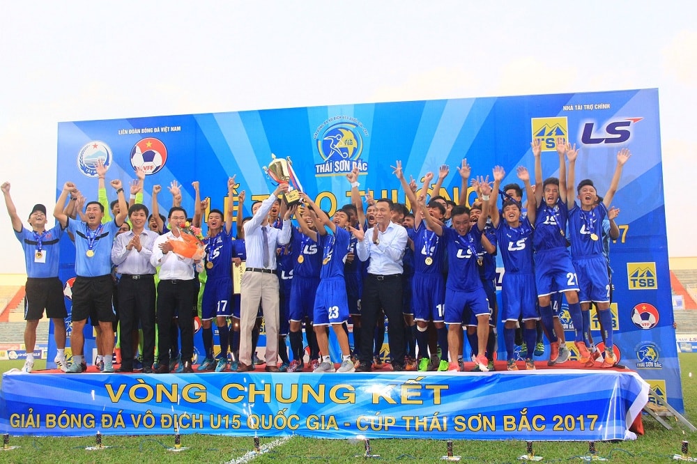 U15 PVF vô địch U15 quốc gia 2017