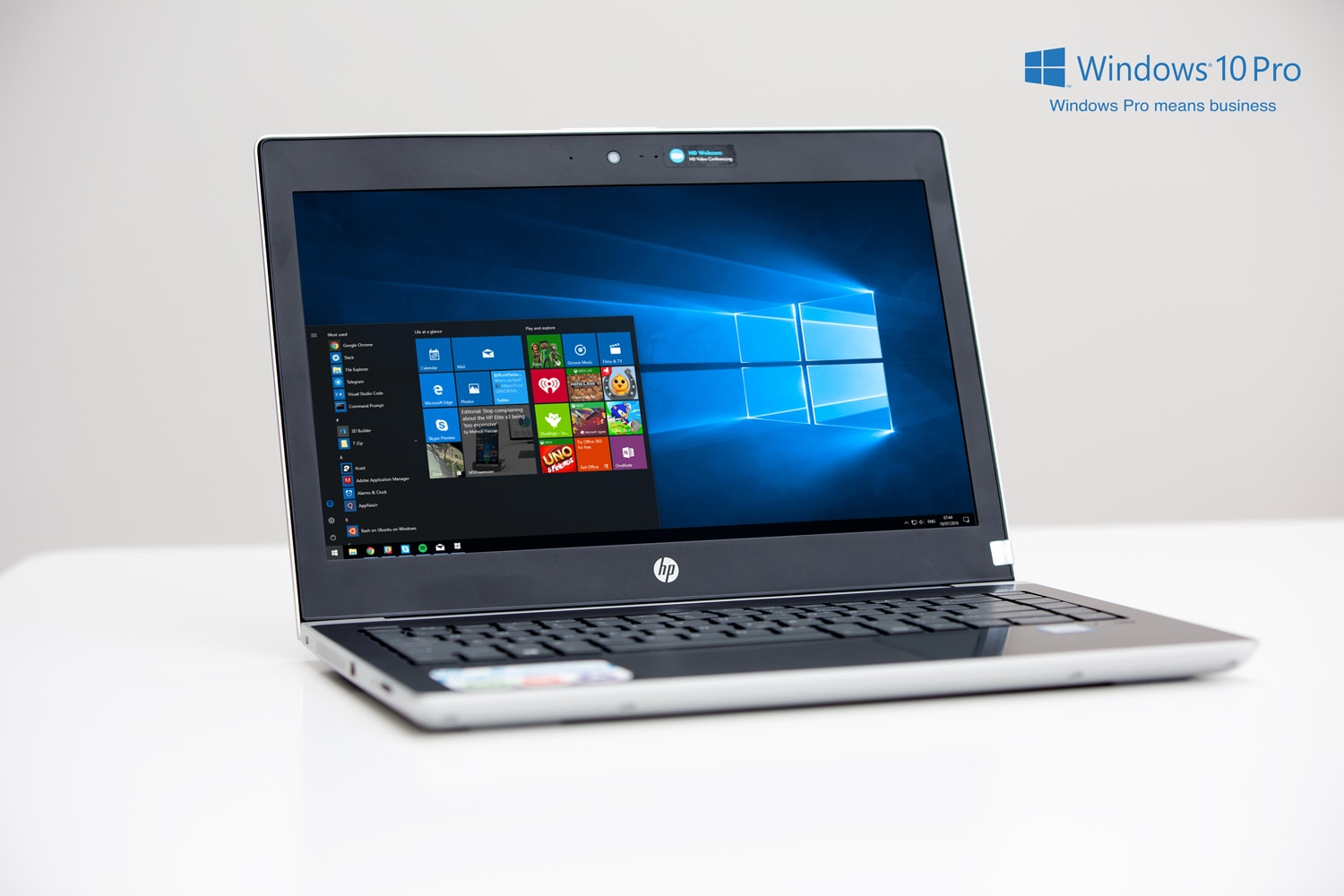 HP Probook 430 G5 còn được bảo vệ mạnh mẽ hơn bởi hệ điều hành Windows 10 Pro