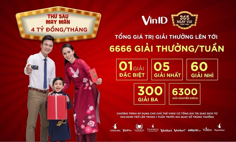 Chương trình tri ân khách hàng độc đáo của VINID với hàng ngàn quà tặng hấp dẫn, giá trị