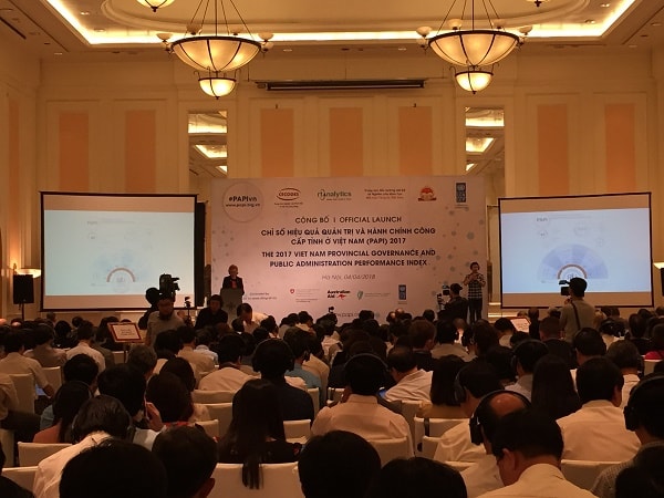 Chỉ số kiểm soát tham nhũng năm 2017 đã tăng đáng kể so với các năm trước.