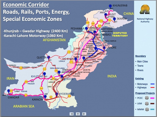 Hành lang kinh tế Trung Quốc - Pakistan được đánh giá cao.