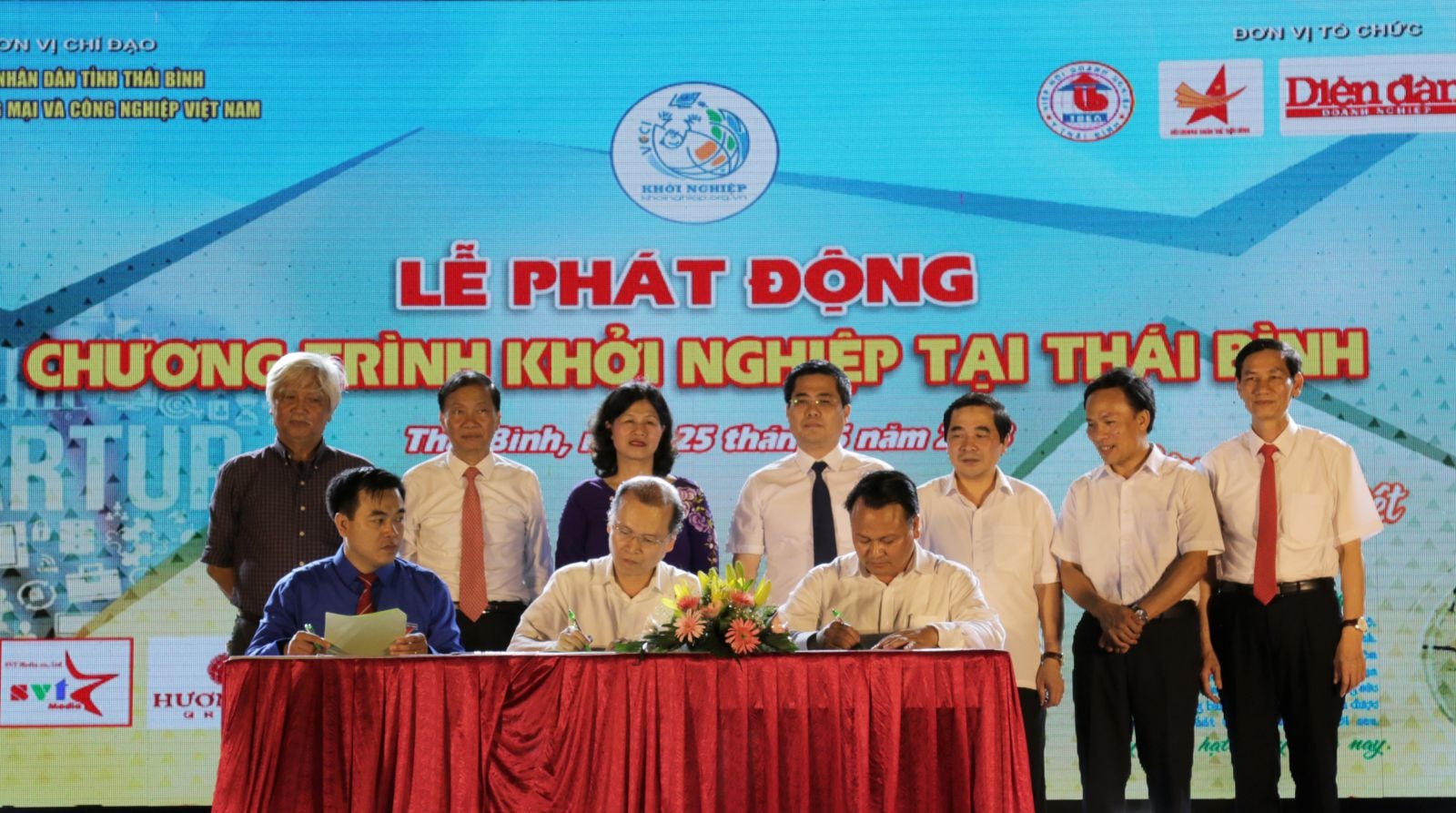 Lễ ký kết Hỗ trợ tổng thể các hoạt động Khởi nghiệp cho thanh niên – sinh viên tỉnh Thái Bình