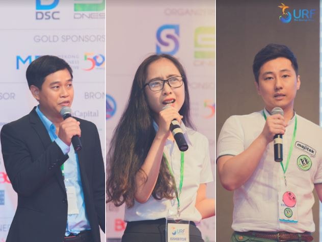 Các dự án khởi nghiệp trình bày mô hình startup của mình tại SURF 2017