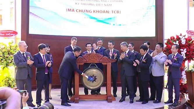 Phiên chào sàn của cổ phiếu TCB đã được giới đầu tư chờ đợi