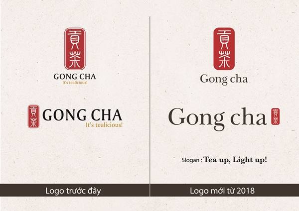 Bộ nhận diện Thương hiệu Gong Cha 