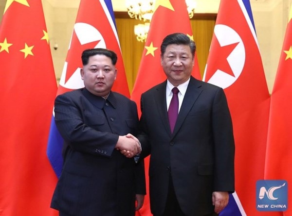 Nhà lãnh đạo Triều Tiên Kim Jong-un và Chu