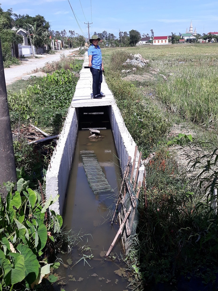 Do mắc phải nhiều sai phạm liên quan nên đến nay toàn bộ dự án nâng cấp hệ thống thuỷ lợi ngăn mặn, chống hạn trên địa bàn xã Nghi Vạn, huyện Nghi Lộc đang dở dang