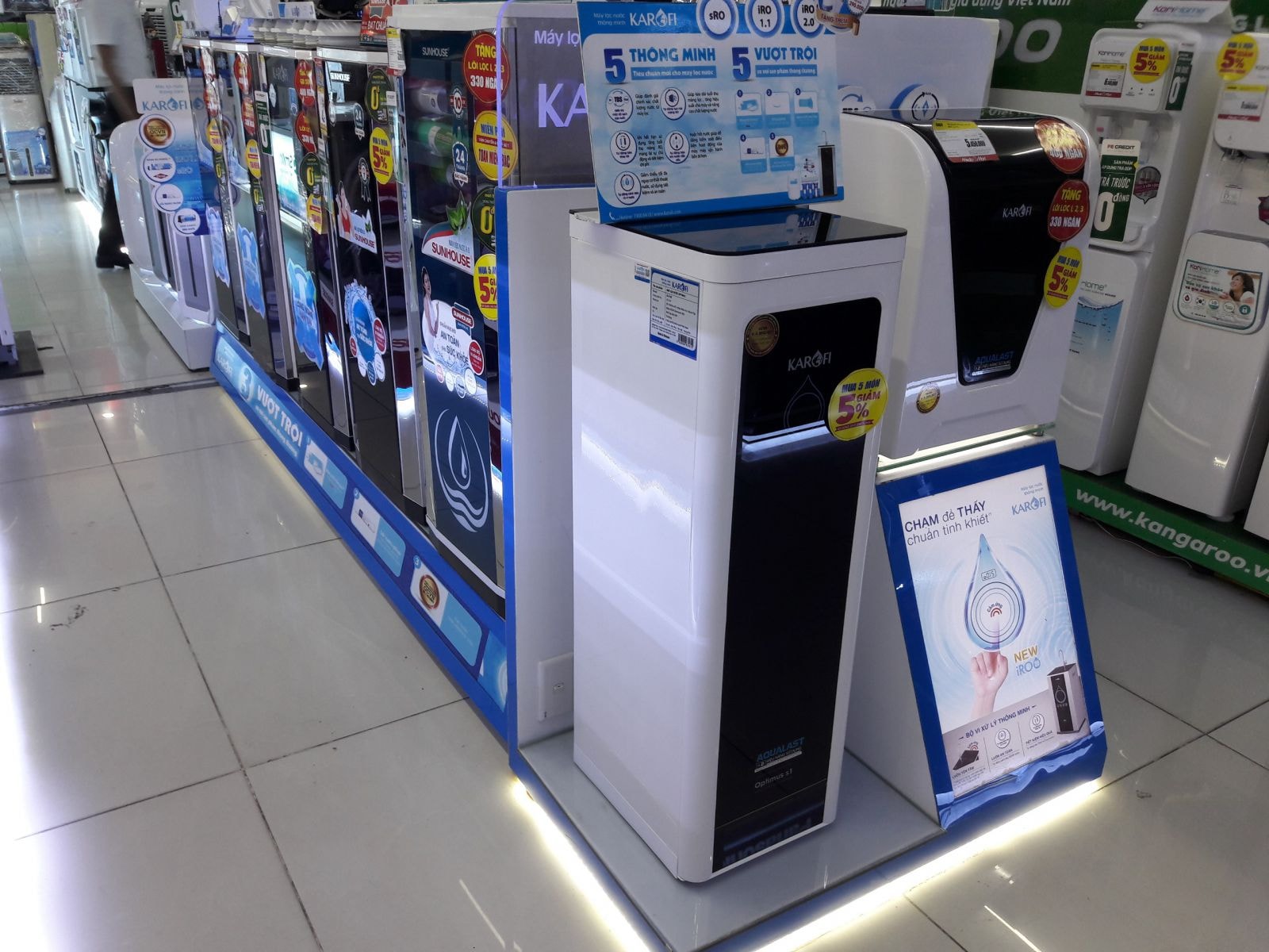 trên thị trường có tới hơn 400 hãng máy lọc nước khác nhau