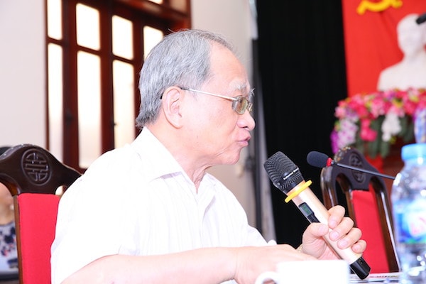 TS. Lê Đăng Doanh phát biểu tại Hội thảo