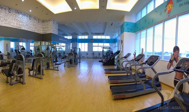 Phòng tập gym của nhân viên VNG