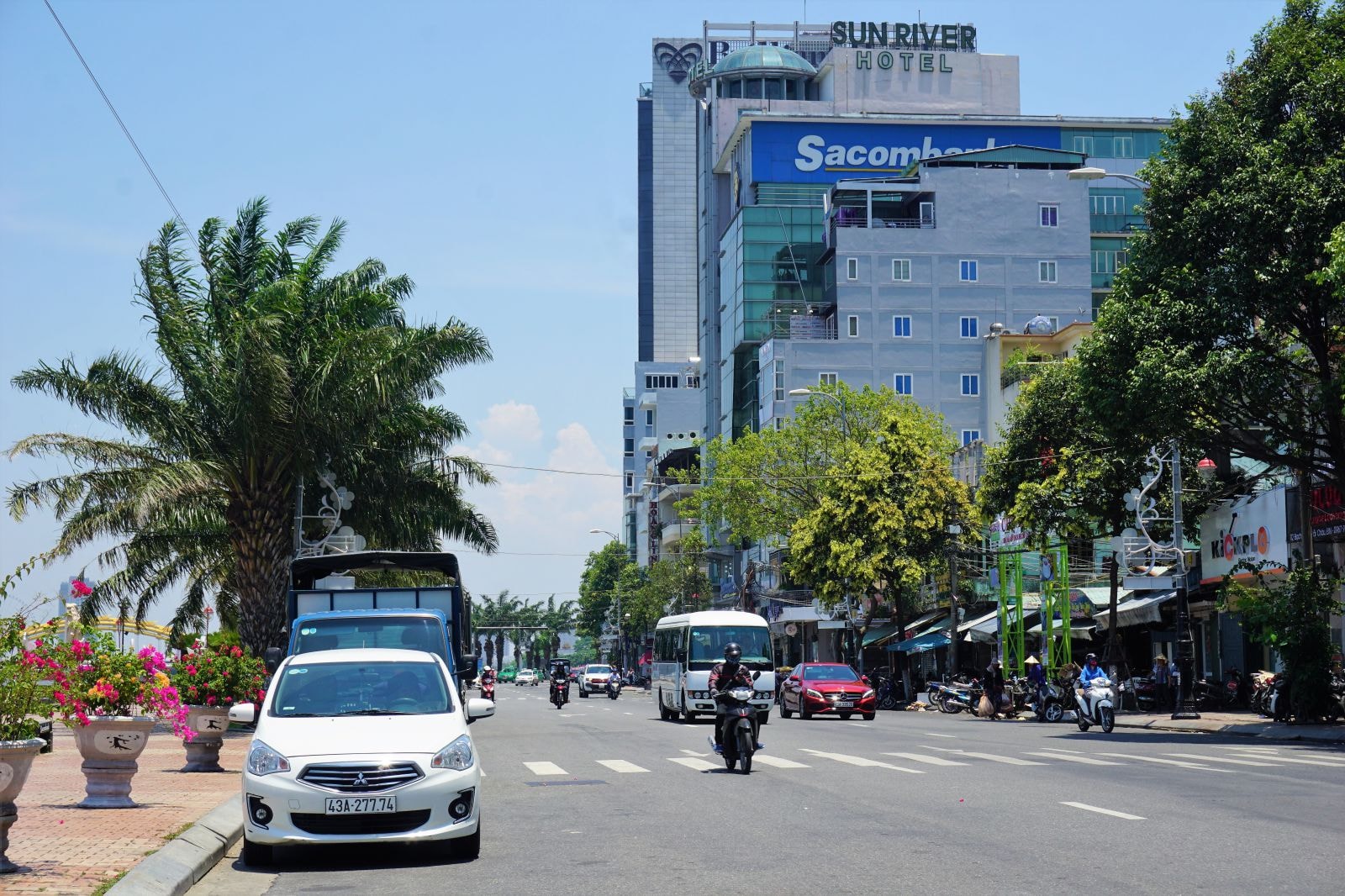 điều chỉnh khu vực không gian ở nhiều khu vực đô thị bao gồm không gian ven biển, khu vực trung tâm