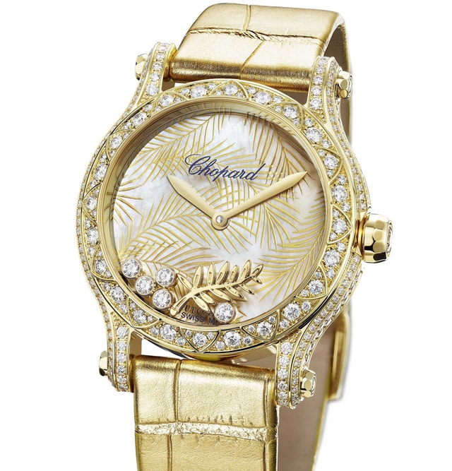 Chopard Happy Palm - một ví dụ của việc đưa kim hoàn vào trong ngành đồng hồ