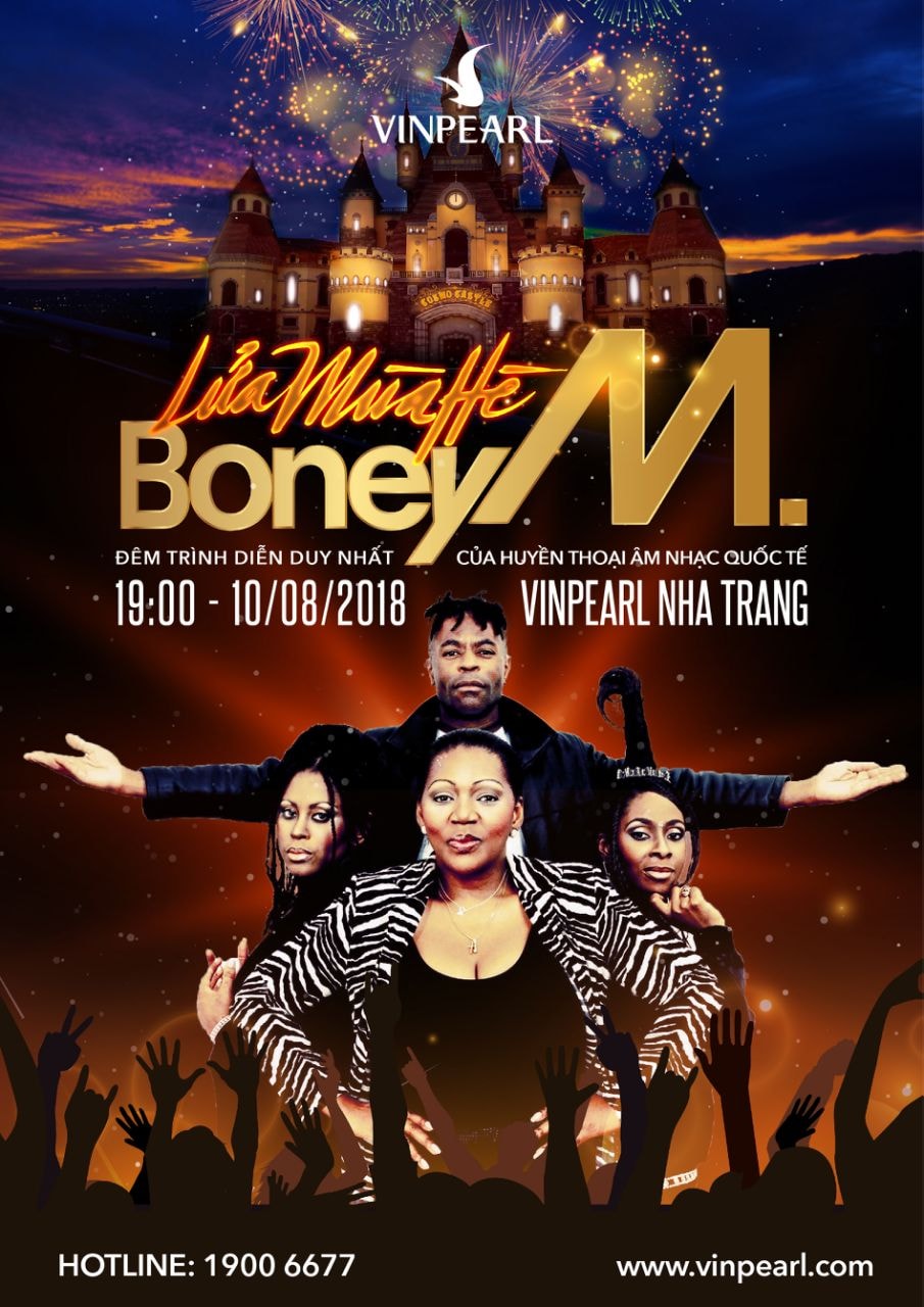 huyền thoại Boney M với chất liệu disco rực lửa