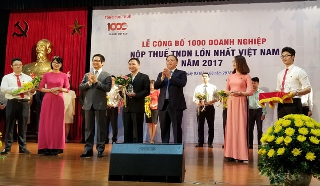 Công ty FrieslandCampina Việt Nam thuộc Top 100 doanh nghiệp đóng góp nhiều nhất cho ngân sách Nhà nước 2016- 2017