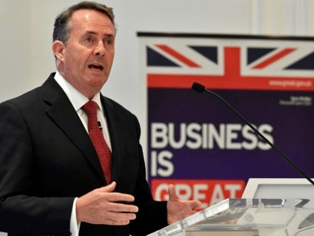 p/Bộ Trưởng thương mại Anh Liam Fox cho biết nguy cơ “Brexit cứng” hiện đã tăng lên trên 60%.