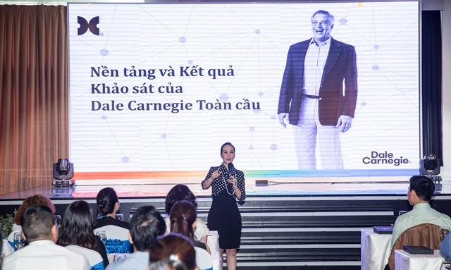 Bà Nguyễn Trịnh Khánh Linh - TGĐ Dale Carnegie Việt Nam chia sẻ về Lộ trình xây dựng văn hóa thành công cho doanh nghiệp.