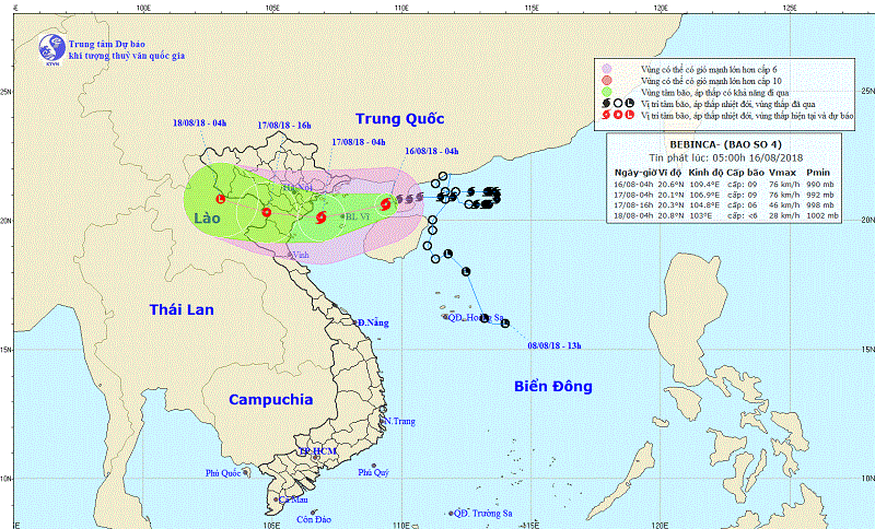 Đương đi của siêu bão măngkhut