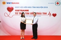 Hàng trăm nhân viên Vietbank hiến máu cứu người