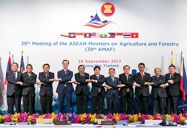 Hội nghị Bộ trưởng nông lâm nghiệp ASEAN (AMAF) lần thứ 39 tại Thái Lan năm 2017.