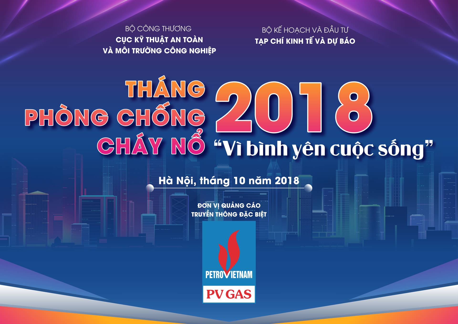 Chương trình Tháng phòng chống cháy nổ 2018 được xây dựng với đa dạng các hoạt động góp phần tuyên truyền về các quy định của pháp luật phòng cháy và chữa cháy