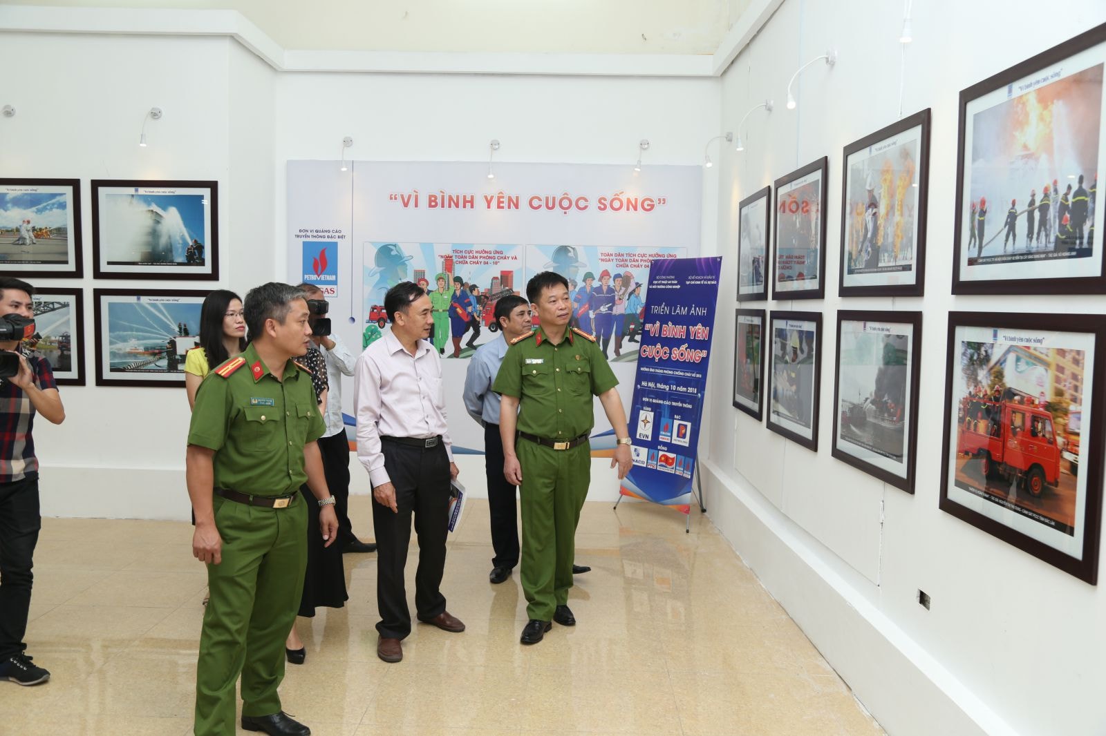 Hình ảnh và thông điệp gửi đi của buổi triển lãm góp phần tuyên truyền toàn dân tham gia PCCN 
