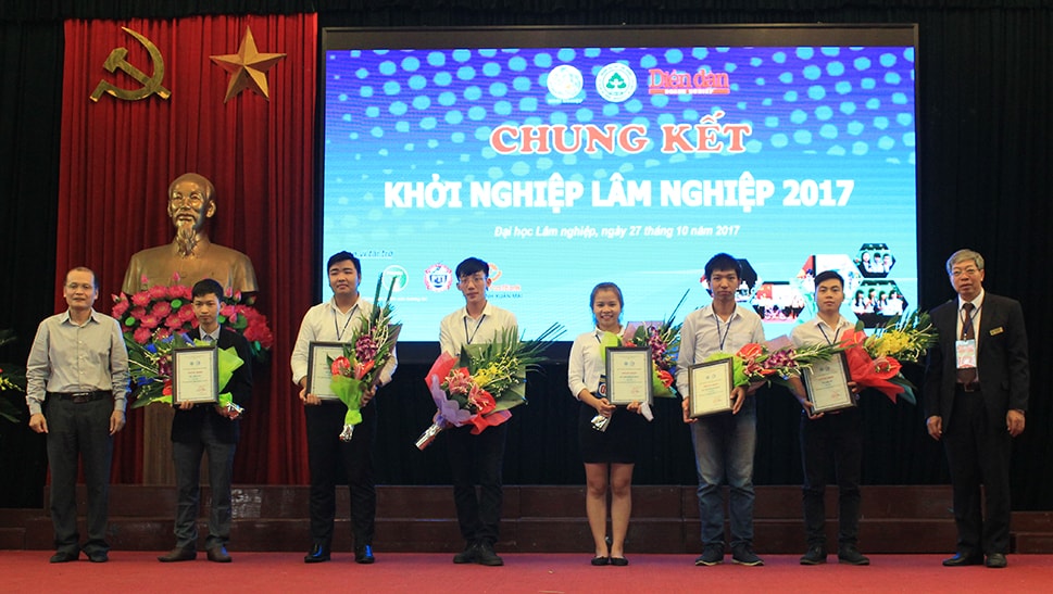 Chung kết cuộc thi khởi nghỉệp Lâm nghiệp 2017