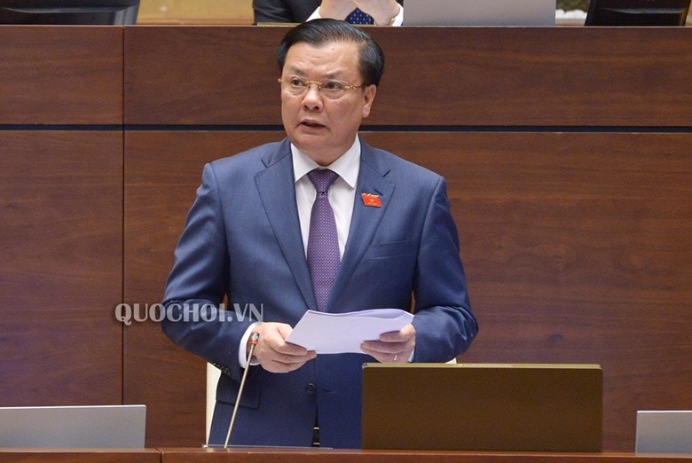 Bộ trưởng Tài chính Đinh Tiến Dũng 