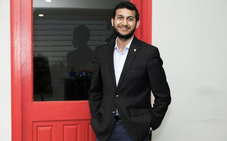 Ritesh Agarwal, 24 tuổi, người sáng lập Oyo Hotel - Ảnh: Bloomberg.