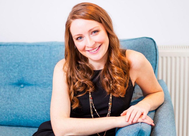 Caroline Brealey, 34 tuổi, nhà sáng lập công ty mai mối Mutual Attraction. Ảnh: The sun.