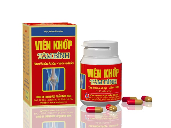 Sản phẩm thảo dược giúp giảm đau xương khớp hiệu quả