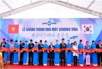 Nhà máy sản xuất linh kiện điện tử 25 triệu USD của Hàn Quốc đi vào hoạt động