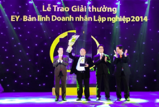 Lễ trao Giải thưởng EY- Bản lĩnh Doanh nhân Lập nghiệp 2014 