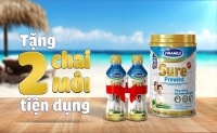 Vinamilk ra mắt sữa bột pha sẵn dạng chai Sure Prevent kèm khuyến mại hấp dẫn