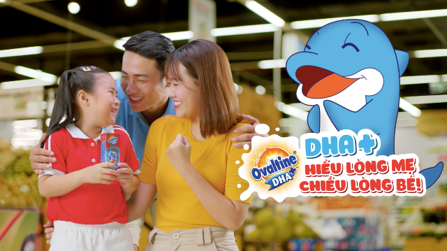 Ovaltine DHA+ hiểu lòng mẹ, chiều lòng bé