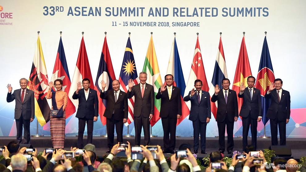 Lãnh đạo ASEAN tham dự lễ khai mạc Hội nghị thượng đỉnh ASEAN lần thứ tại Singapore