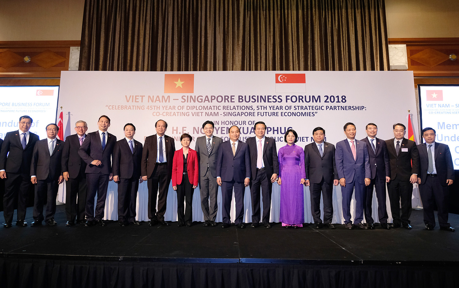 Năm 2018 đánh dấu nhiều dấu mốc trong quan hệ đối tác chiến lược Việt Nam - Singapore