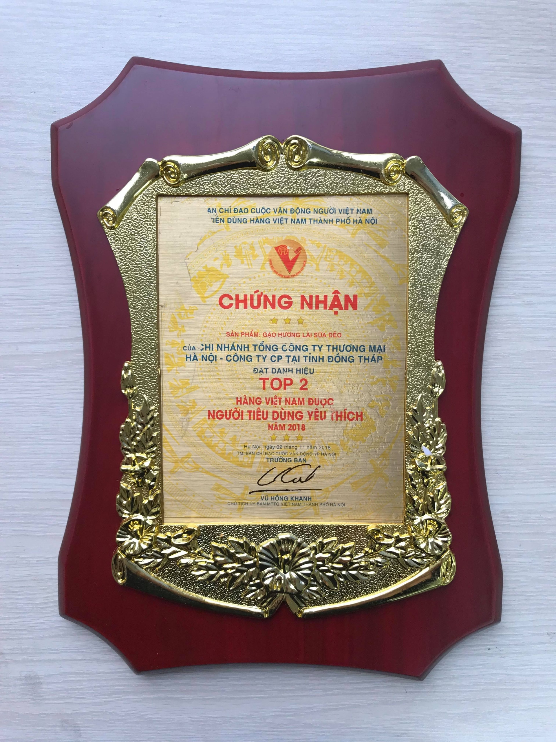 Chứng nhận sản phẩm