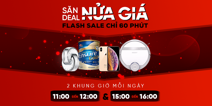 Những sản phẩm HOT nhất sẽ có mặt trong Flash sale 60 phút