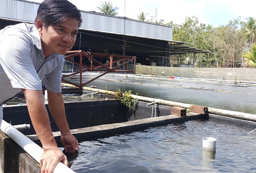 Anh Lê Văn Huệ thành công nhờ cách làm táo bạo, đột phá. Ảnh: Khánh Vinh