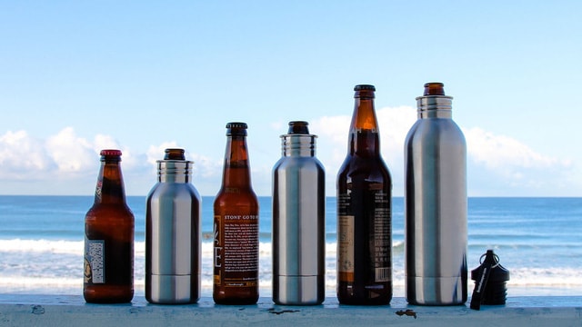 Bottlekeeper có nhiều kích thước phù hợp với nhiều loại chai bia khác nhau.
