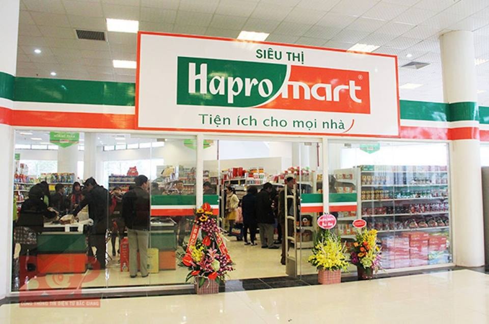 Chuỗi siêu thị Hapromart thuộc Hapro hiện có mặt tại Hà Nội và một số tỉnh thành phía Bắc